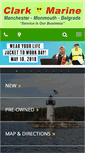 Mobile Screenshot of clarkmarinemaine.com